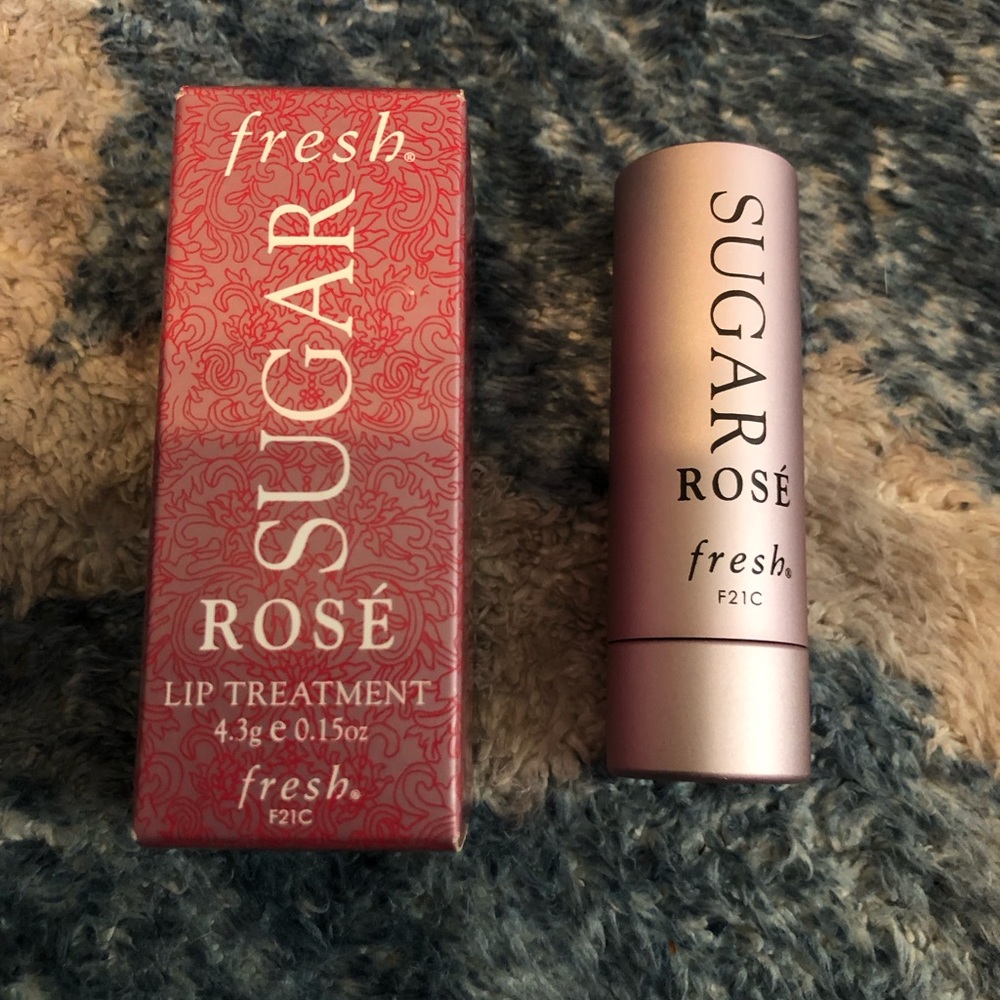 NIB Fresh sugar rosé lip treatment FULL SIZE